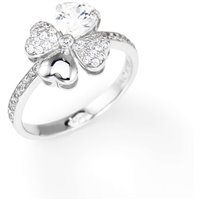 Anello Amen Donna Quadricuore in Argento Zirconia RQUBB-12-14 - RQUBB-12
